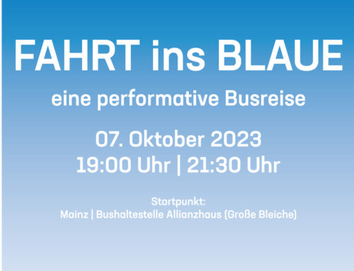 Wir machen mit bei der „Fahrt ins Blaue“!